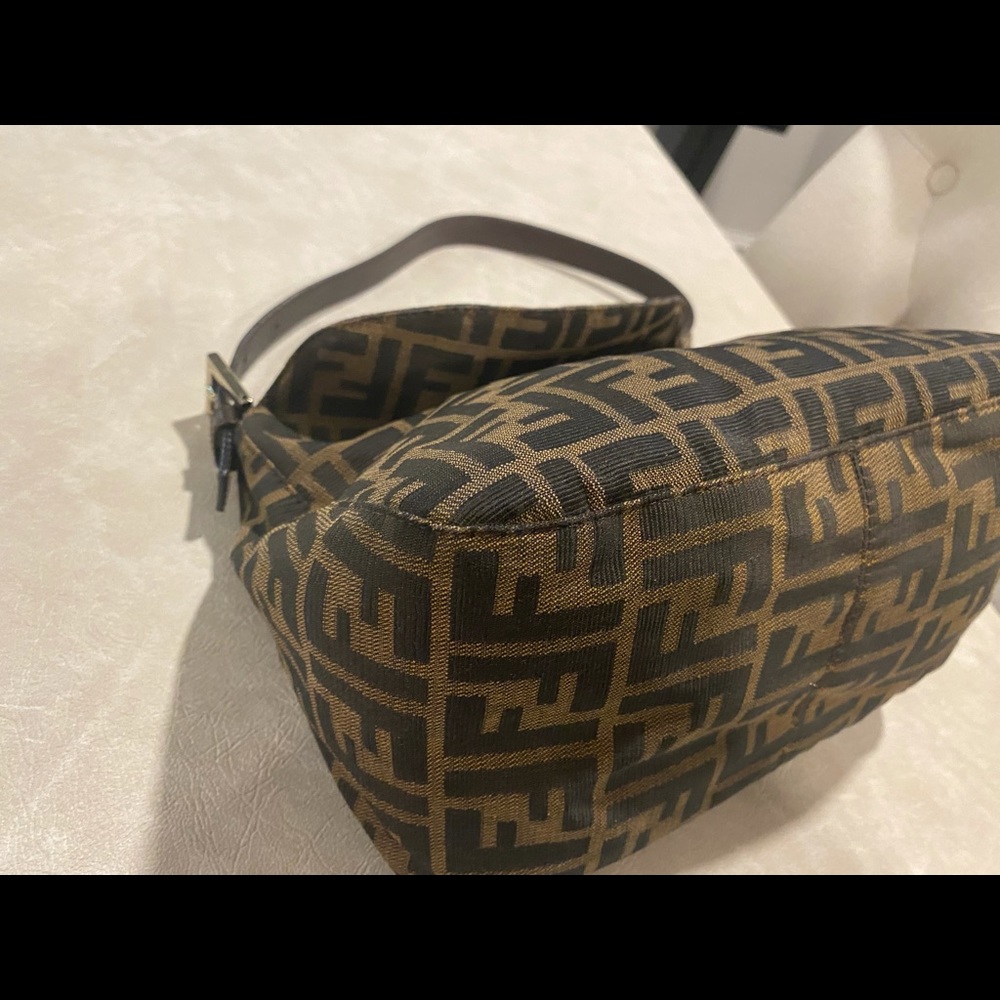 🖤🤎Fendi Zucca Mama Baguette Double flat 🤎🖤 - Picture 7 of 14